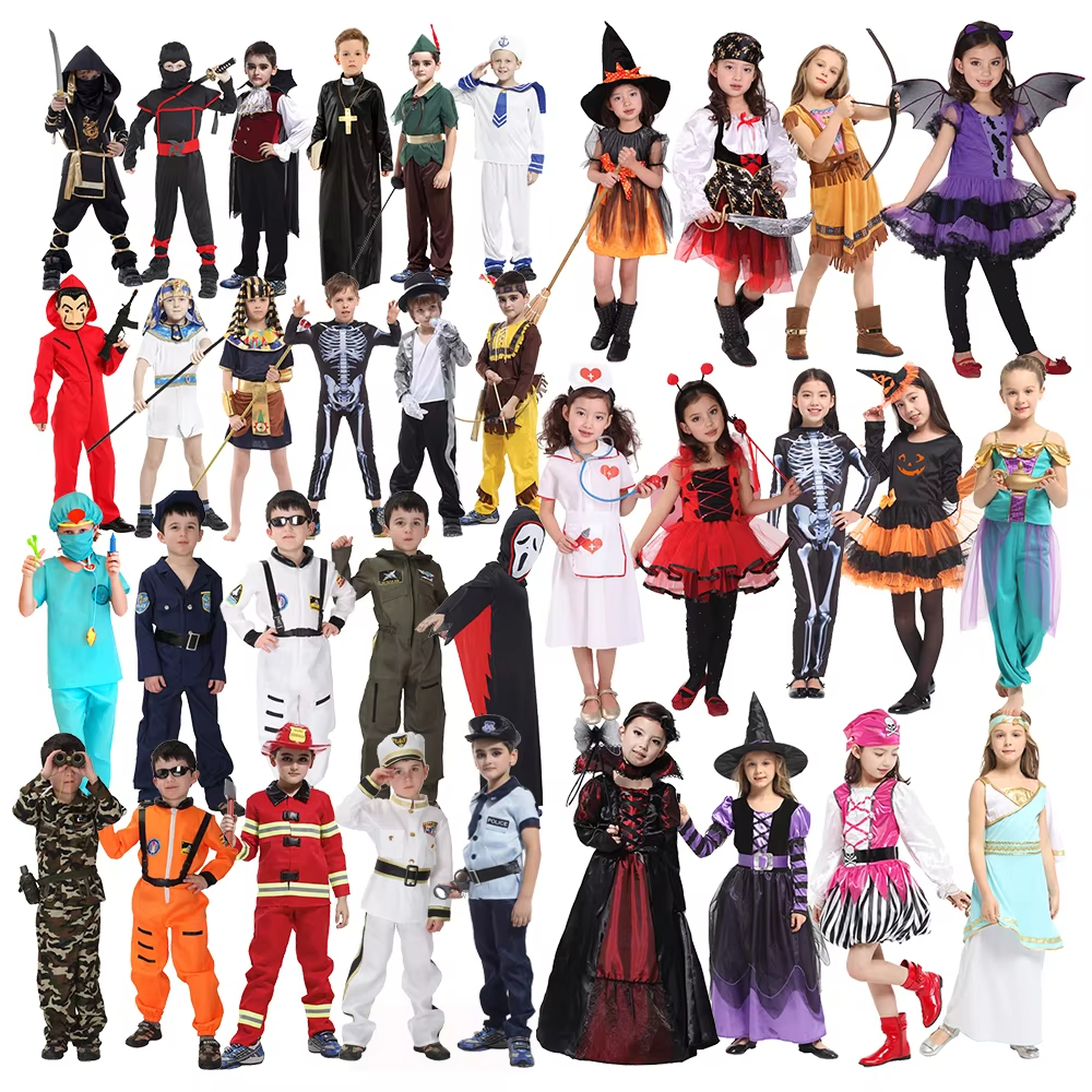 Trang phục ăn mặc Halloween cho trẻ em – Trang phục tiệc cosplay