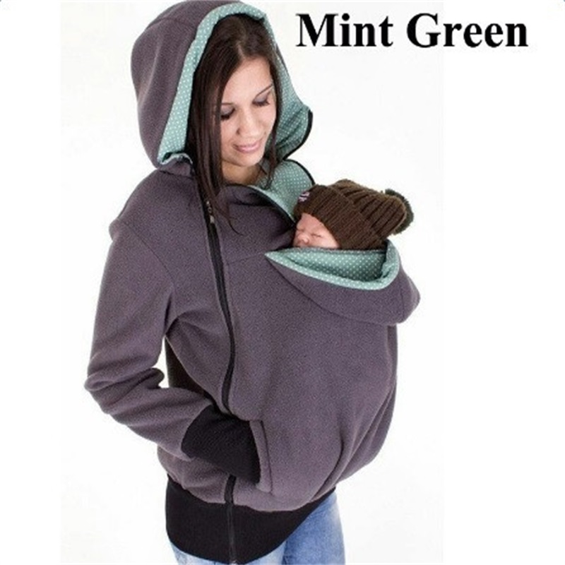 Áo len mẹ kangaroo mẹ ba trong một trong một phụ nữ